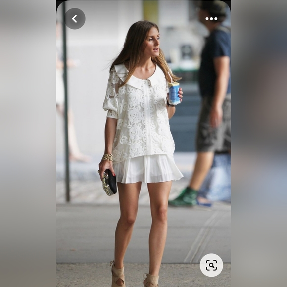 Crochet Raglan Top Boho Boutique Casual Meets Chic Size M - EUC! Boho A… - Picture 15 of 15